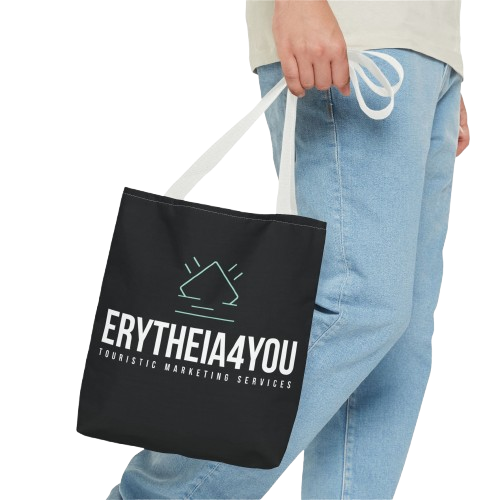 Persona sosteniendo Tote Bag